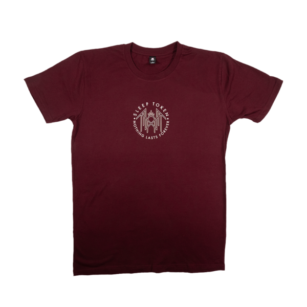 Nothing Lasts Burgundy Tee