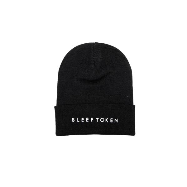 Sleep Token Logo Beanie Black